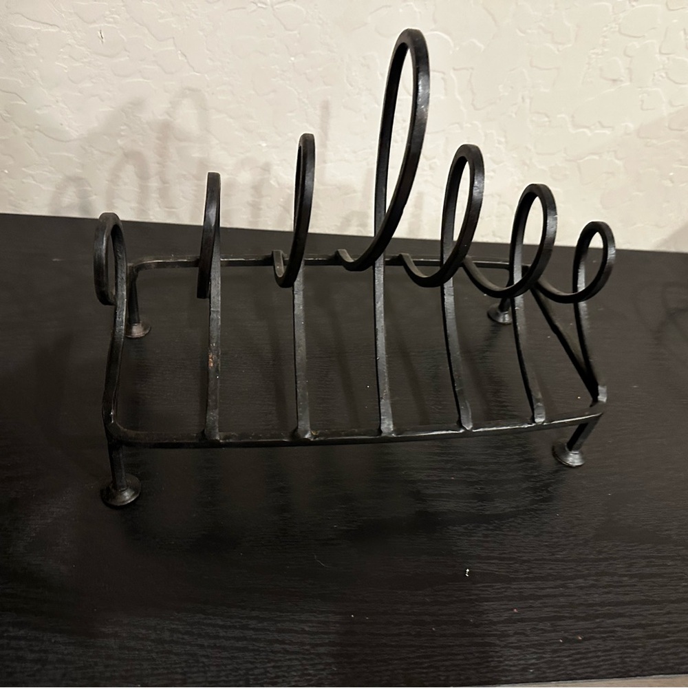 Black Metal Rack
